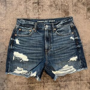 American Eagle Distressed Denim Shorts - size 4